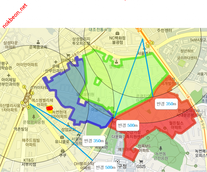 녹번 2구역 재개발-녹번동 2-3 구역 확장 가능성은 없나요?-1번 이미지