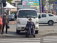 썸네일-횡단보도 파란불 신호 기다리는 넌 누구냐-이미지