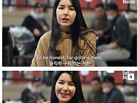 썸네일-삼겹살 맛을 본 이란 처자-이미지