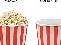 썸네일-영화 보기 전 팝콘 vs 영화 보기 전 팝콘-이미지