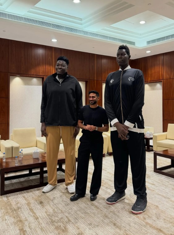 nokbeon.net-나이지리아 최장신 &amp; 가나 최장신 투샷.jpg-1번 이미지