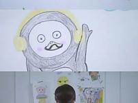 썸네일-사람입을 이상하게 그리는 딸-이미지